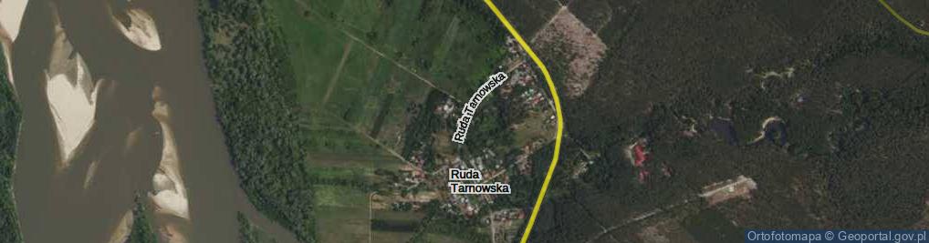 Zdjęcie satelitarne Ruda Tarnowska ul.